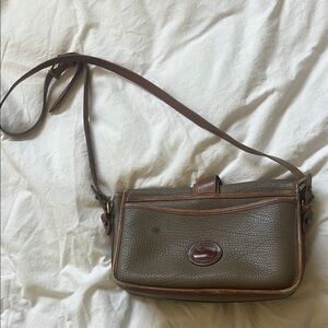 Brown Leather Crossbody Bag